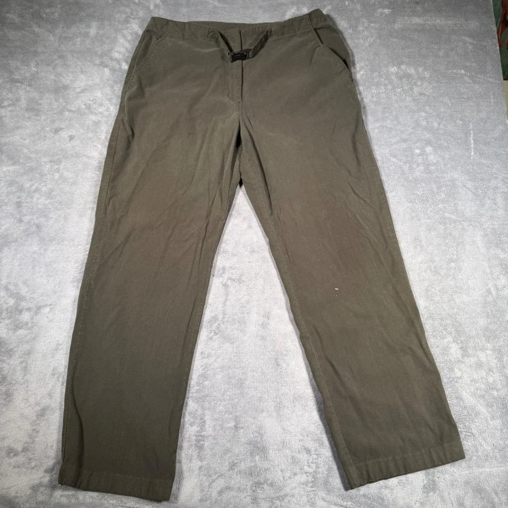 Vintage Woolrich John Rich & Bros Buckle Waist Outdoor Pants 32x28 Olive Gorp